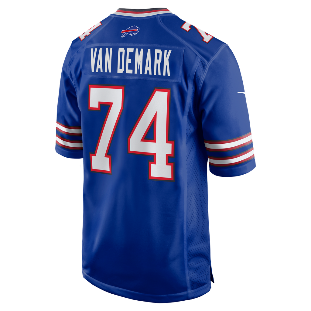 Ryan Van Demark Buffalo Bills Game Jersey - Royal Blue
