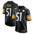 Nick Herbig Pittsburgh Steelers Game Jersey - Black