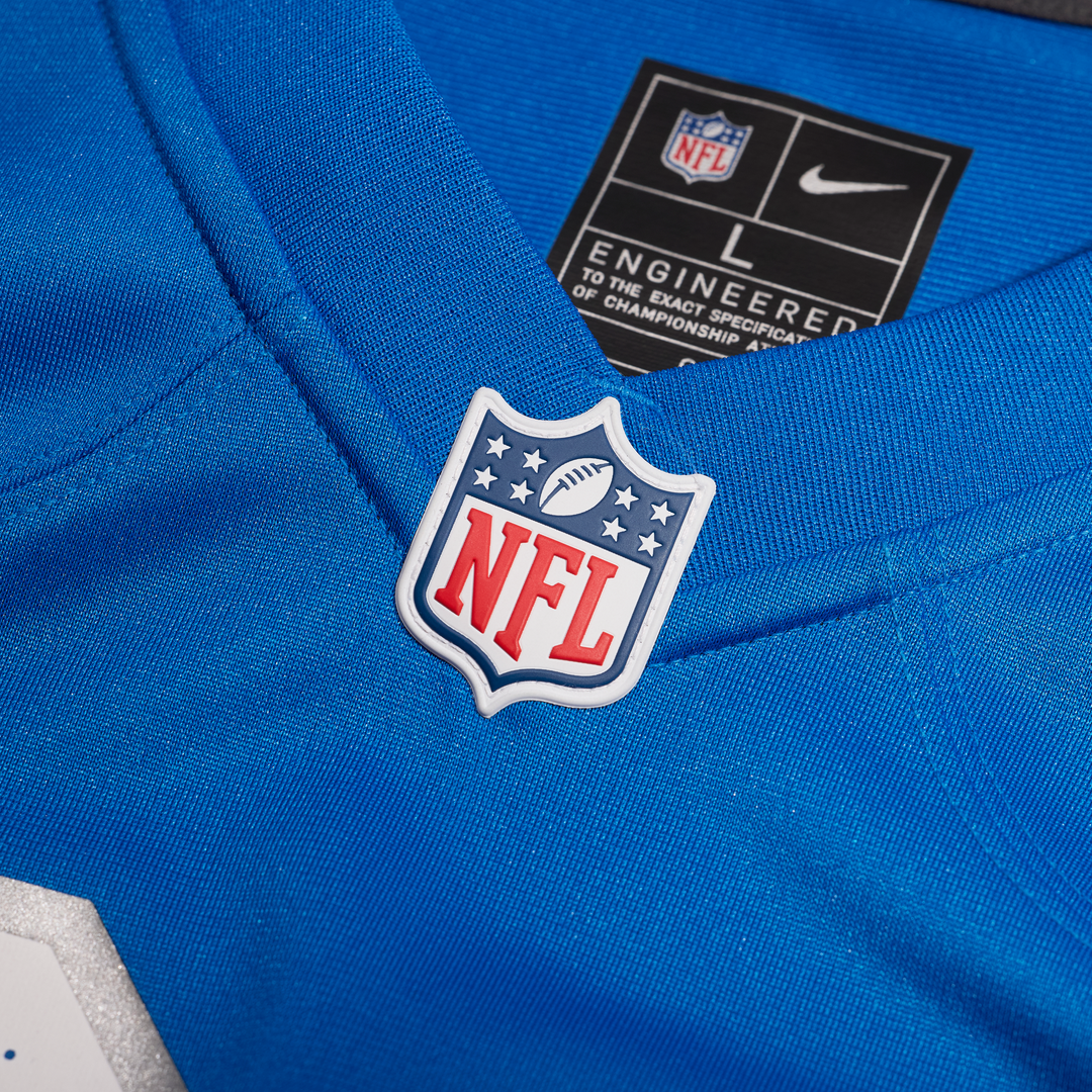 Devin White Detroit Lions Game Jersey - Blue