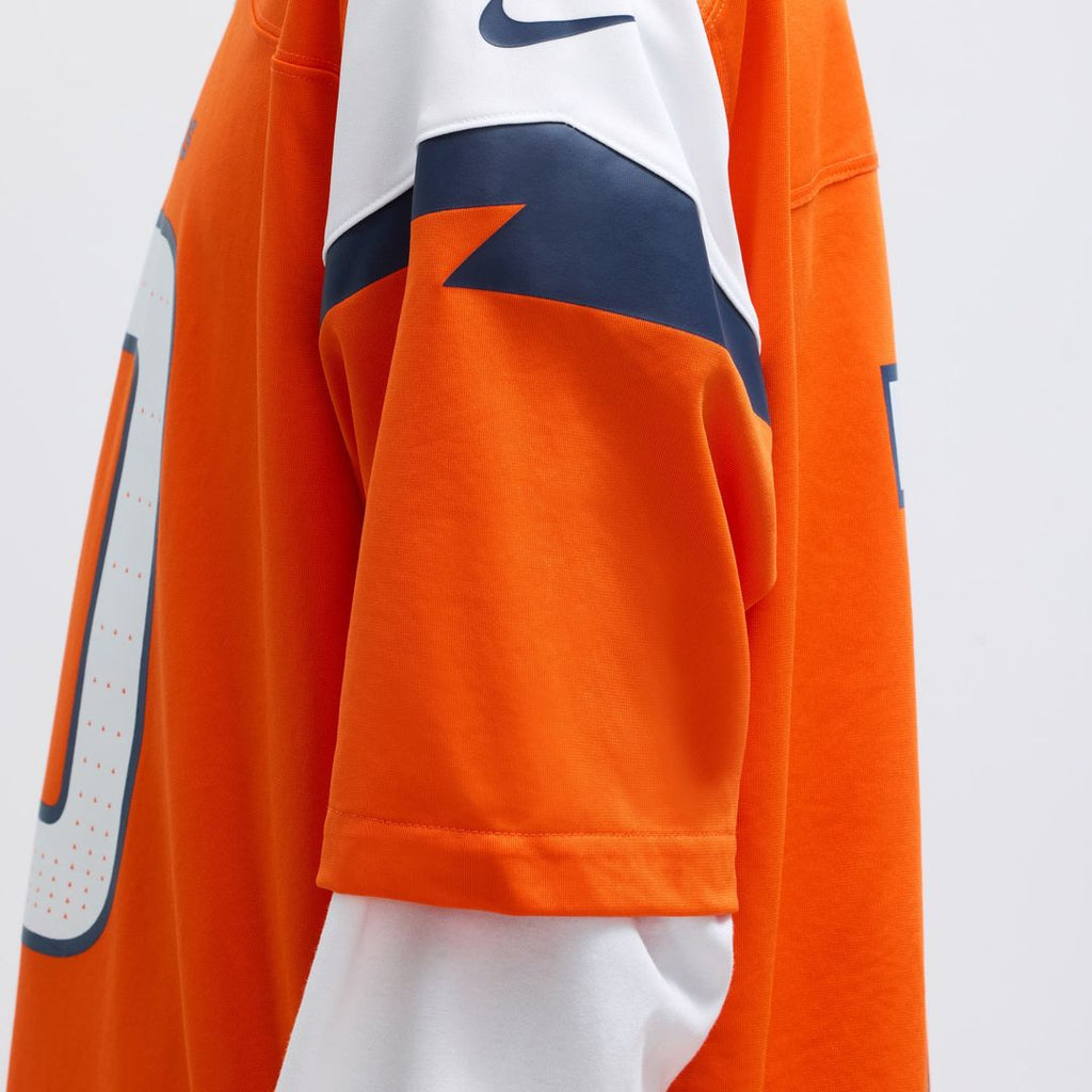 Bo Nix Denver Broncos Game Jersey - Orange