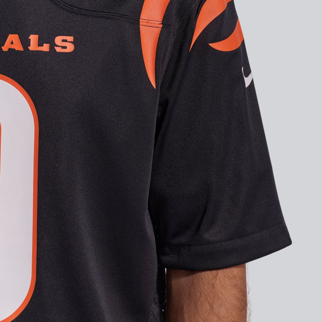 Joe Burrow Cincinnati Bengals Game Jersey - Black