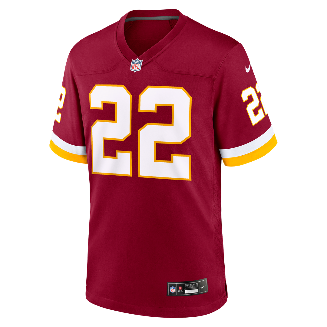 Jacory Croskey-Merritt Washington Commanders Hail Raiser Alternate Game Jersey - Black