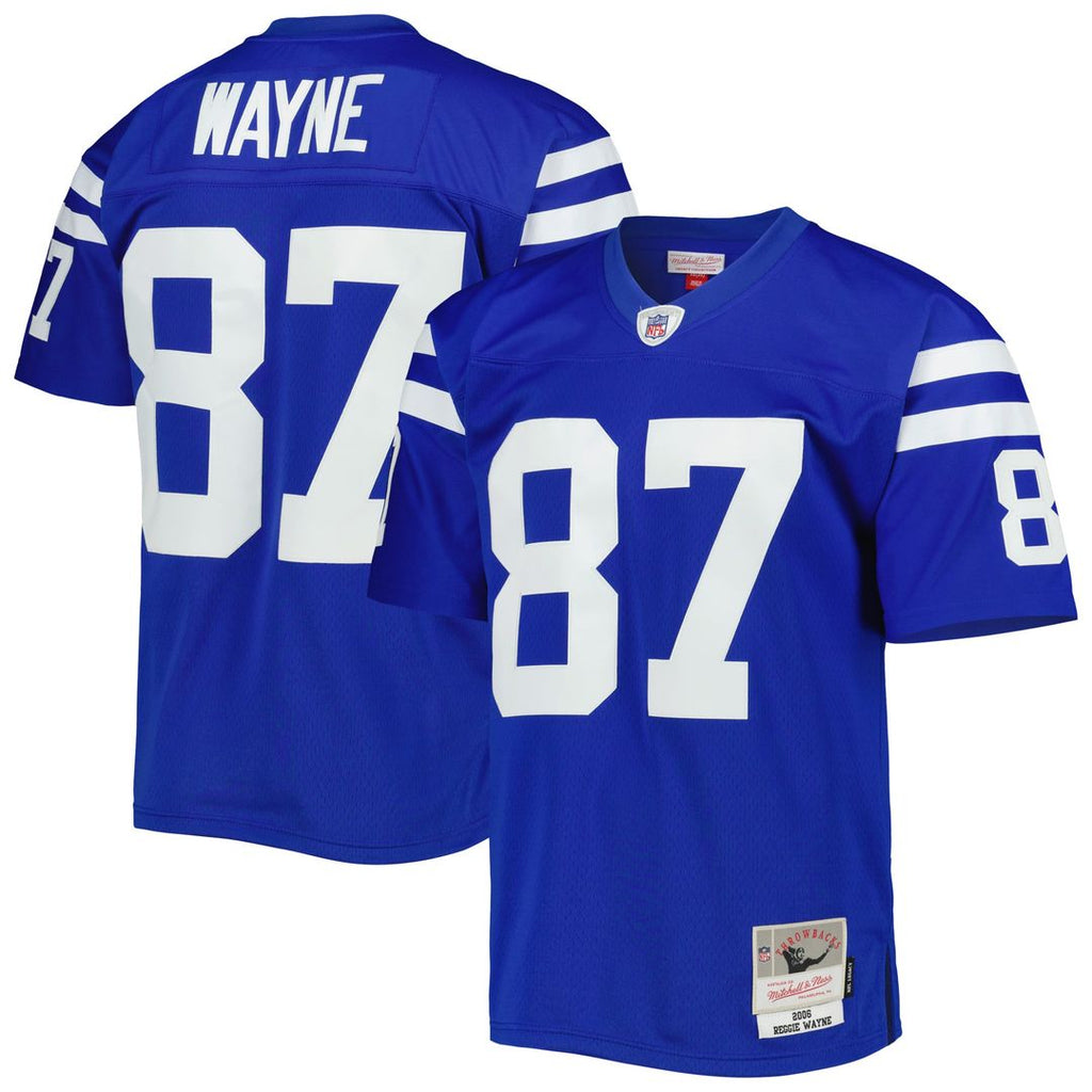Reggie Wayne Indianapolis Colts Legacy Replica Jersey - Royal Blue