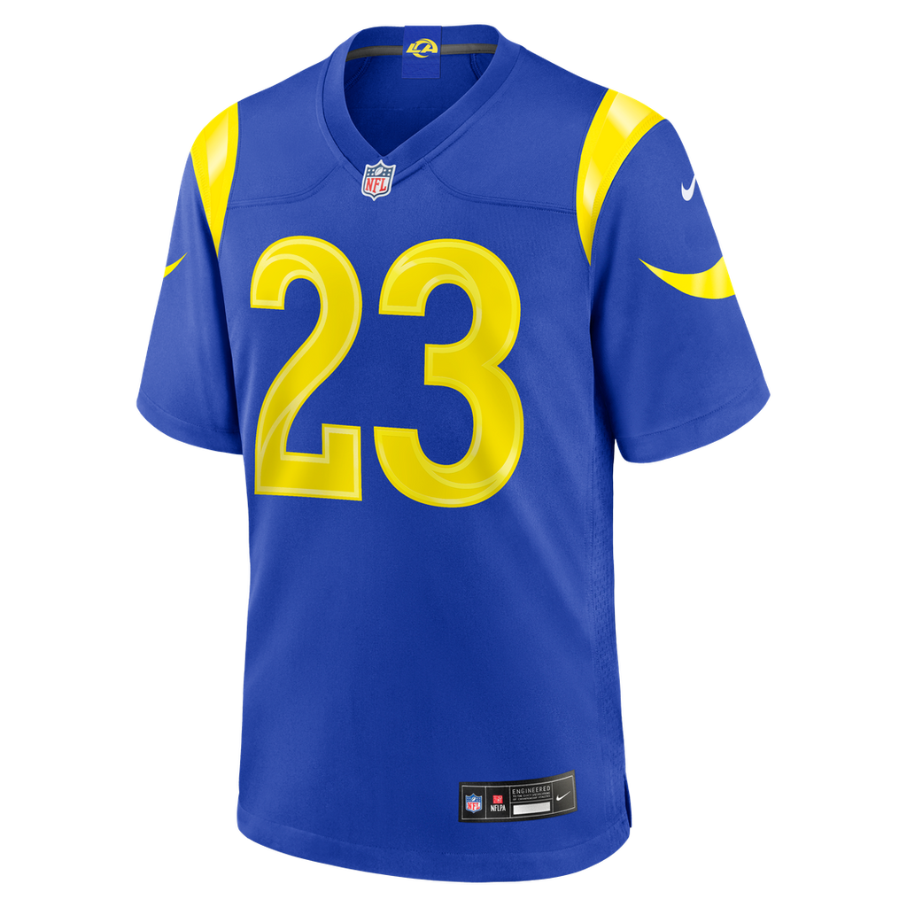 Kyren Williams Los Angeles Rams Game Jersey - Royal Blue