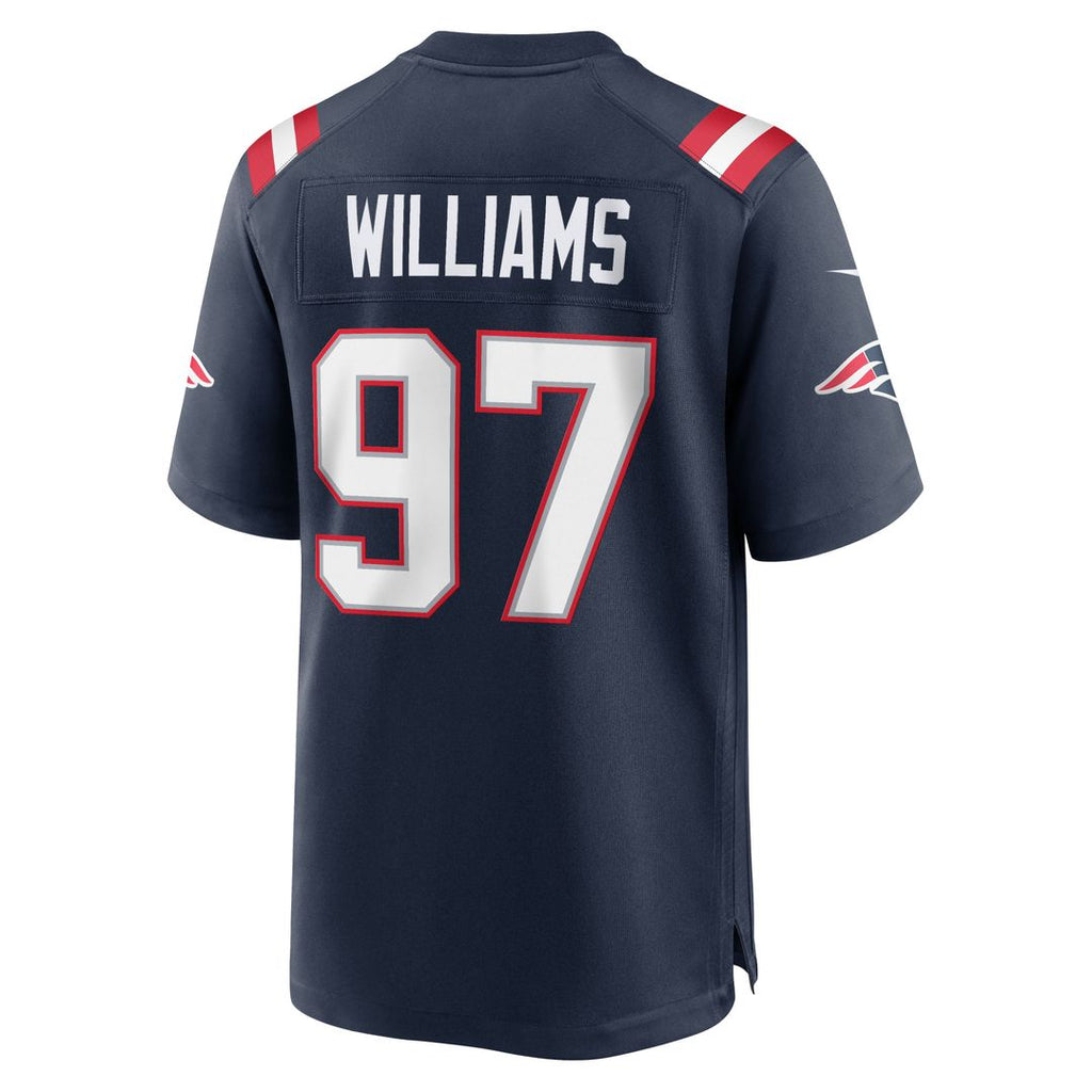 Milton Williams New England Patriots Game Jersey - Navy