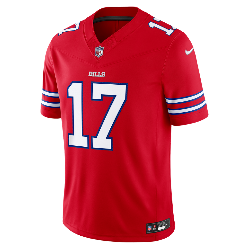Josh Allen Buffalo Bills Vapor F.U.S.E. Stitched Limited Jersey - White