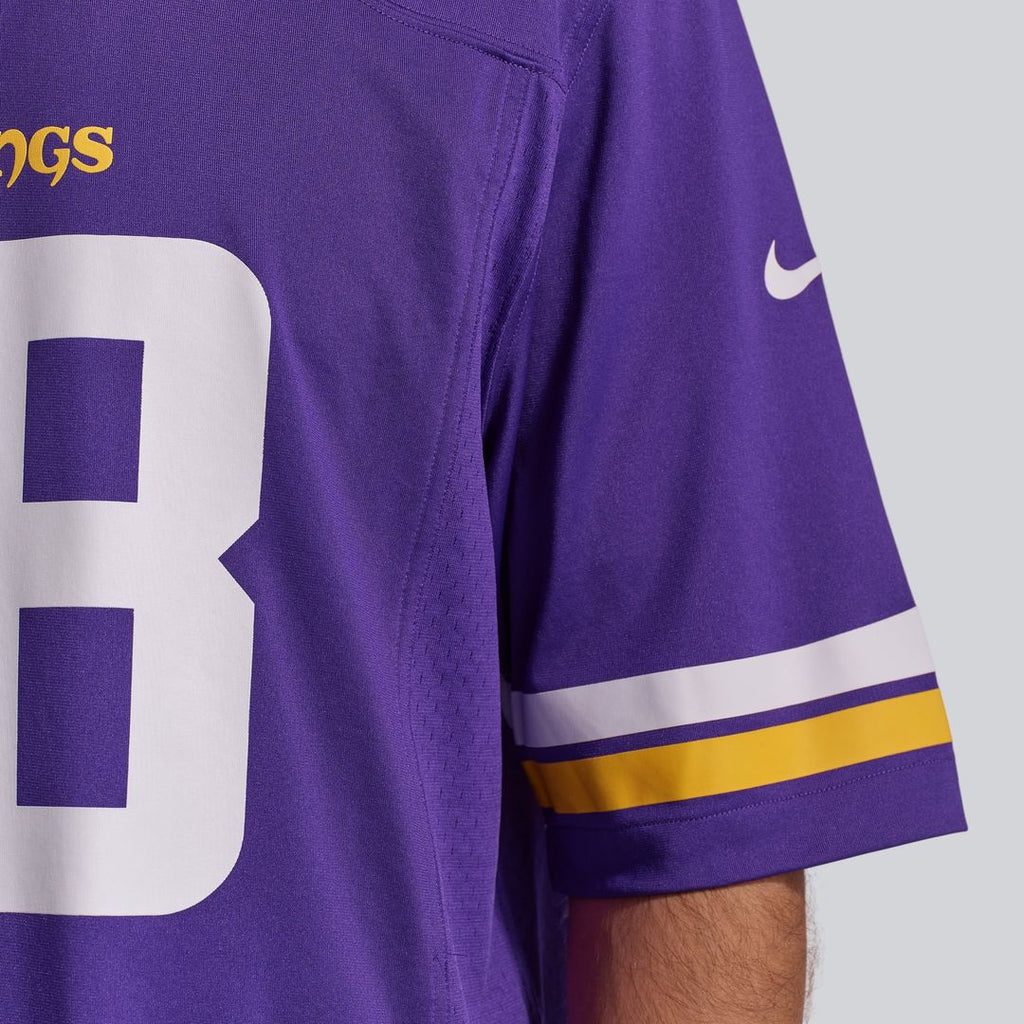 Justin Jefferson Minnesota Vikings Game Jersey - Purple