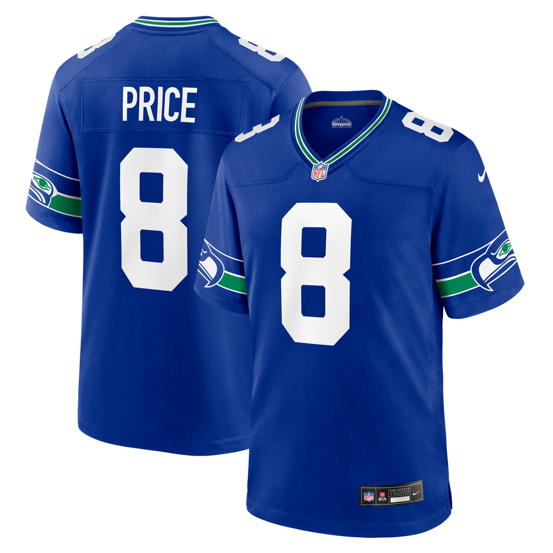 Jadarian Price Seattle Seahawks Alternate Game Jersey - Royal Blue