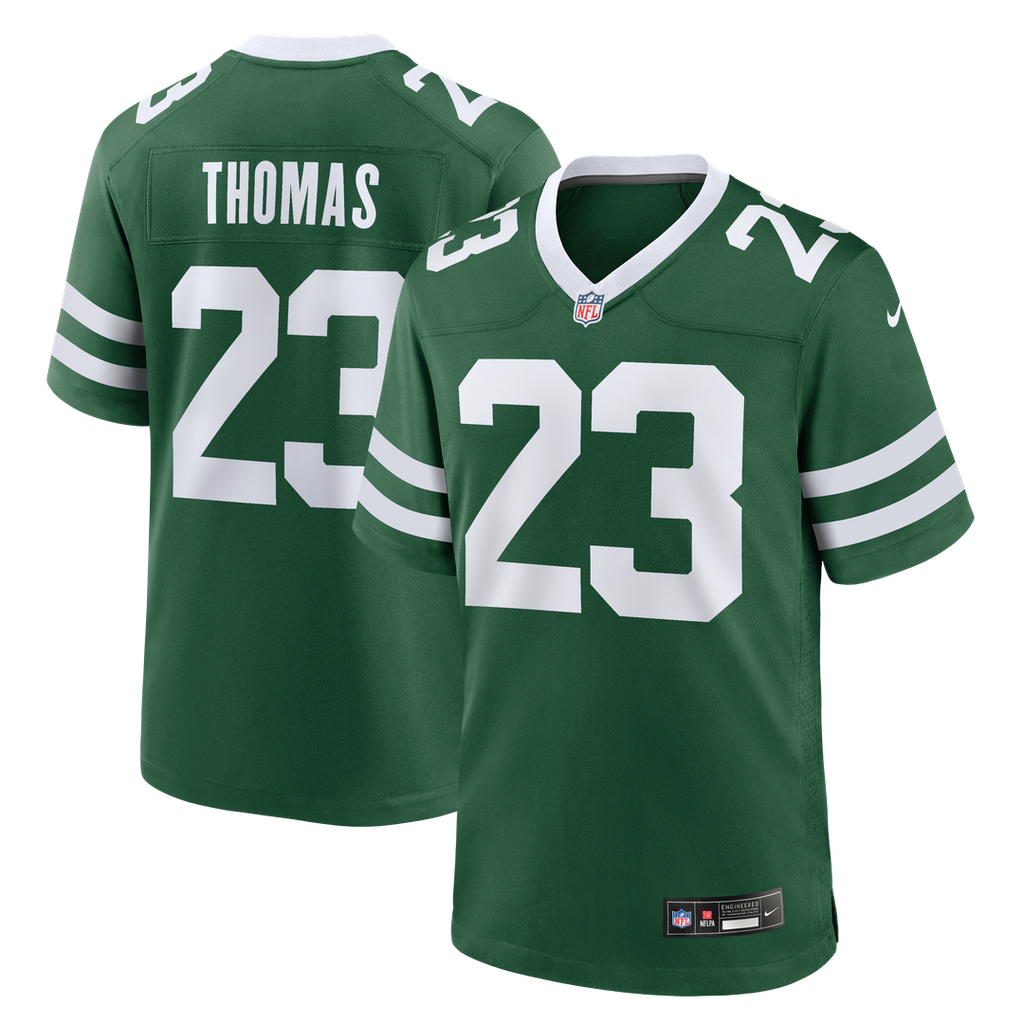 Azareye'h Thomas New York Jets Game Jersey - Legacy Green