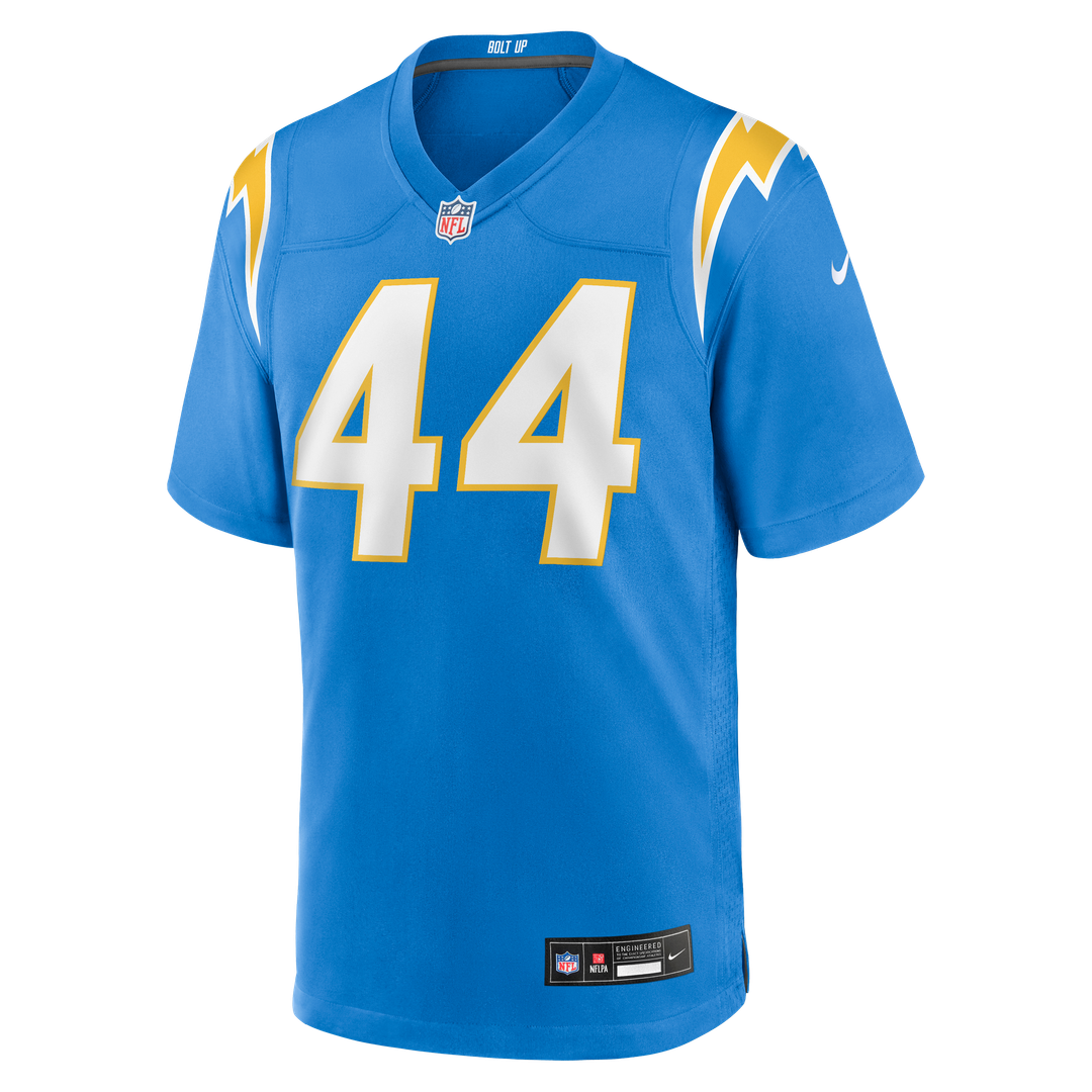 Scott Matlock Los Angeles Chargers Game Jersey - Powder Blue