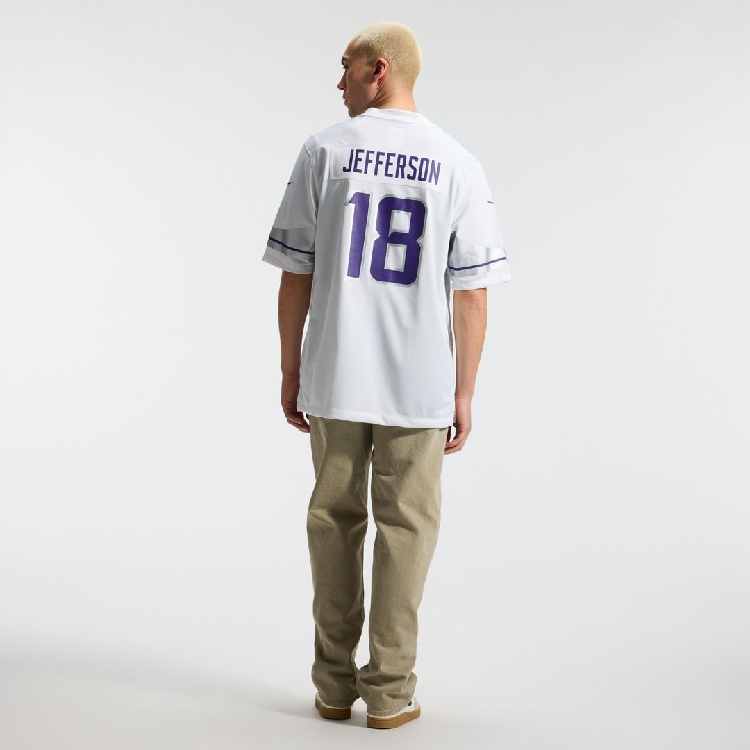 Justin Jefferson Minnesota Vikings Alternate Game Jersey - White