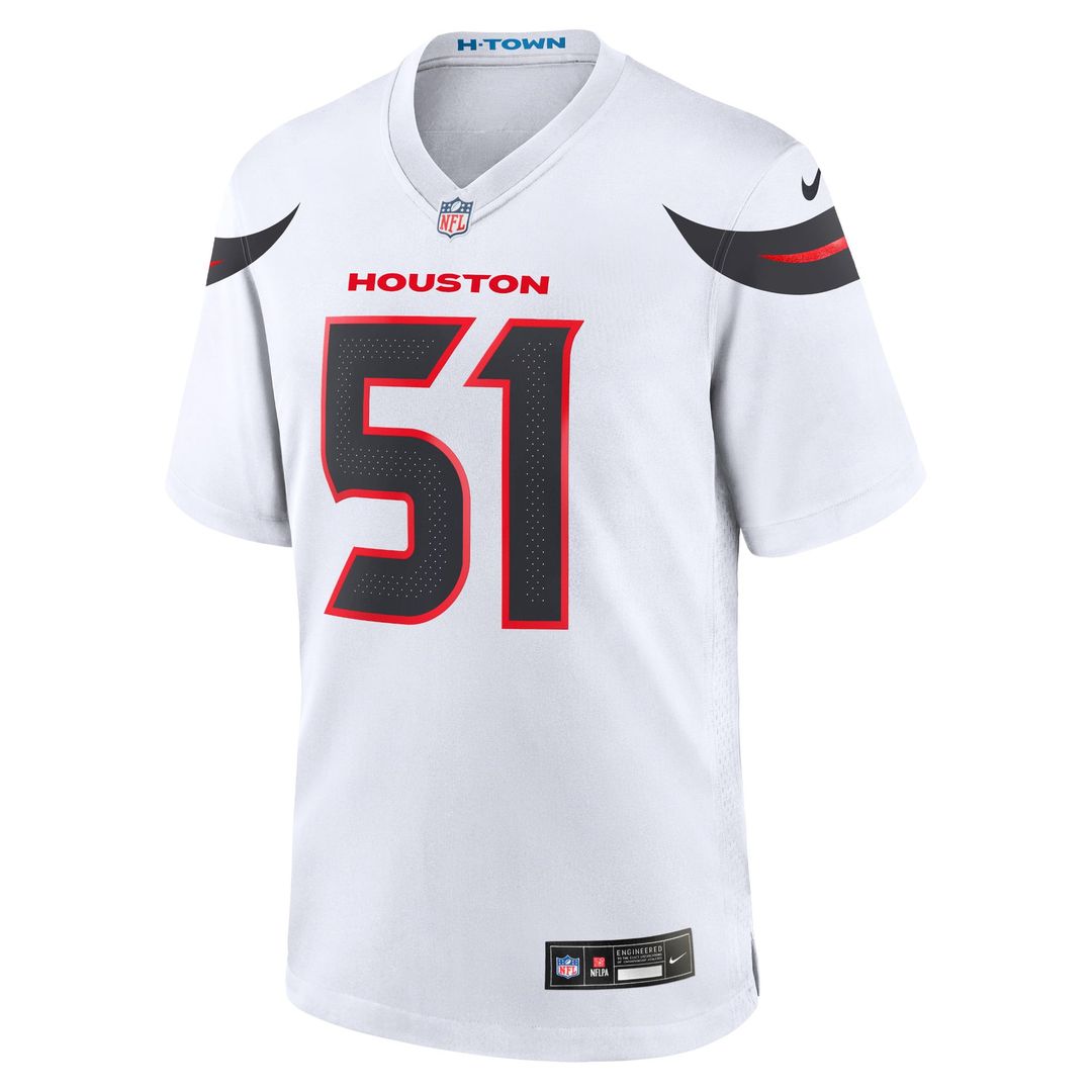 Will Anderson Jr. Houston Texans Game Jersey - White