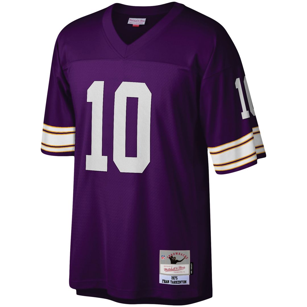 Fran Tarkenton Minnesota Vikings Legacy Replica Jersey - Purple