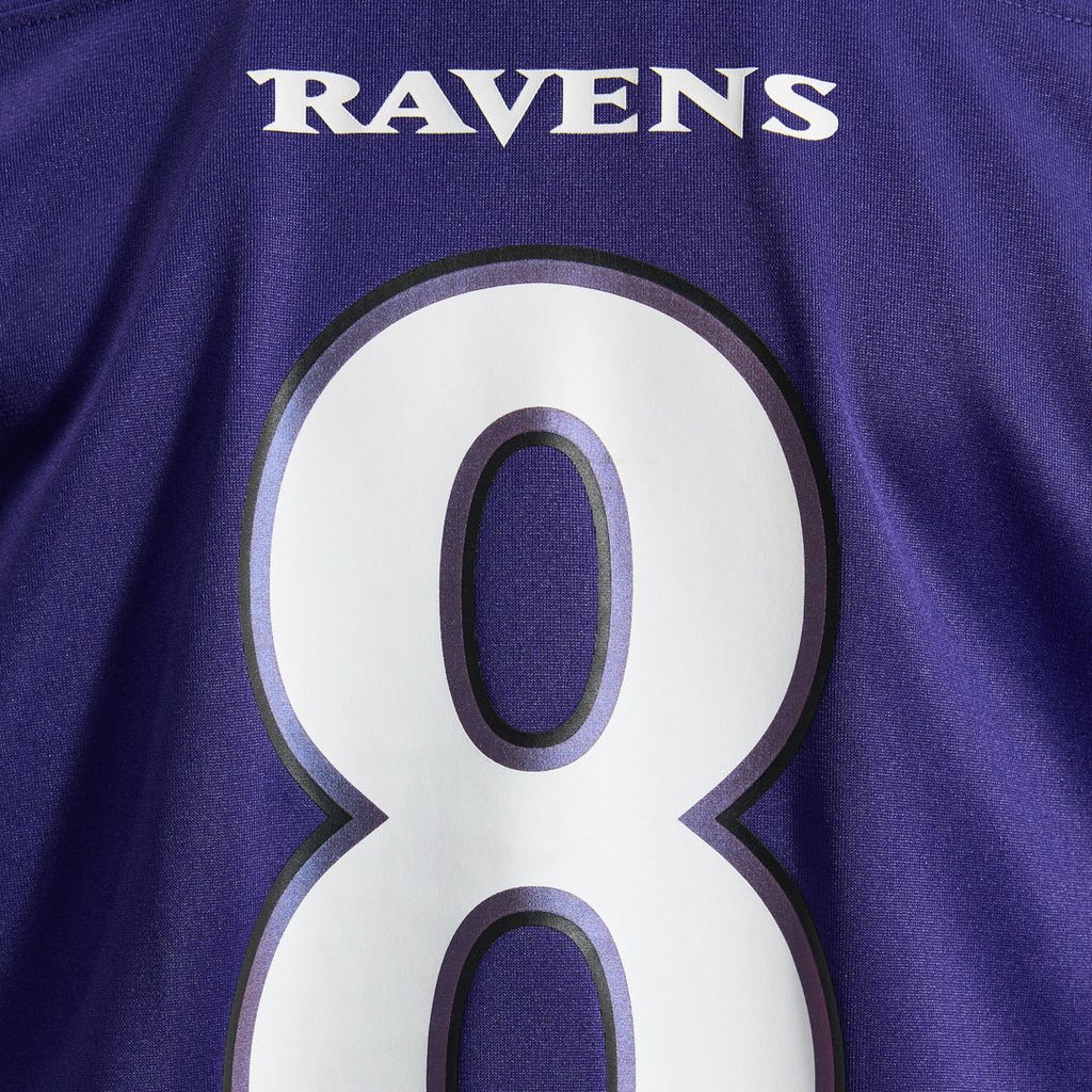 Lamar Jackson Baltimore Ravens Game Jersey - Purple