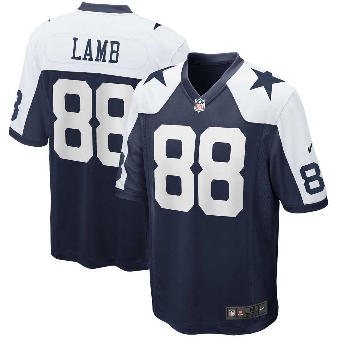 CeeDee Lamb Dallas Cowboys Alternate Game Jersey - Navy