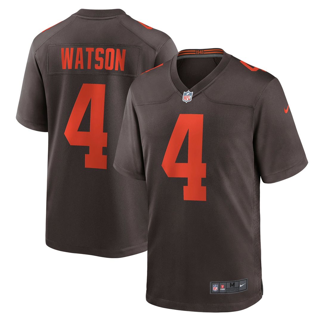 Deshaun Watson Cleveland Browns Alternate Game Jersey - Brown