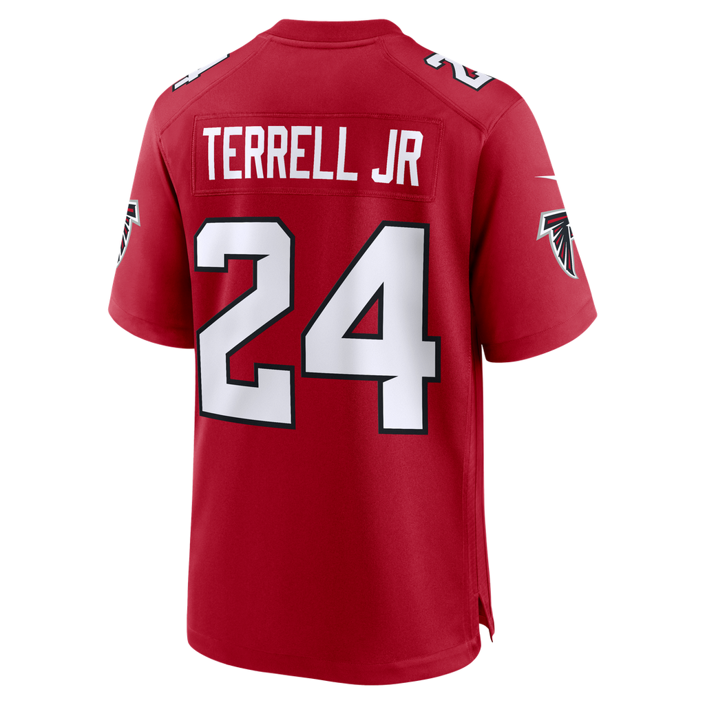 A.J. Terrell Atlanta Falcons Game Jersey - Red
