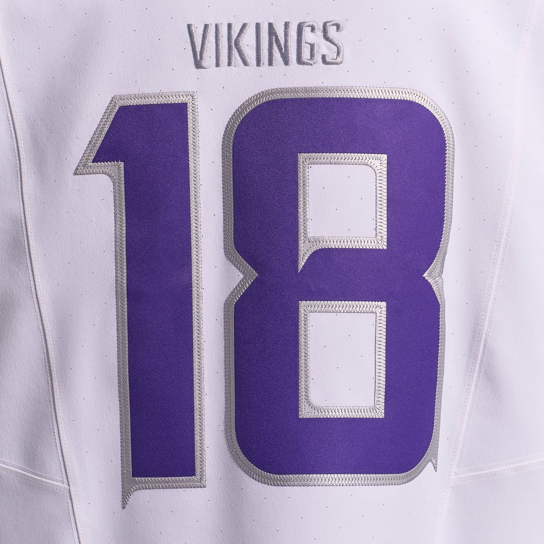 Justin Jefferson Minnesota Vikings Alternate Vapor F.U.S.E. Elite Jersey - White