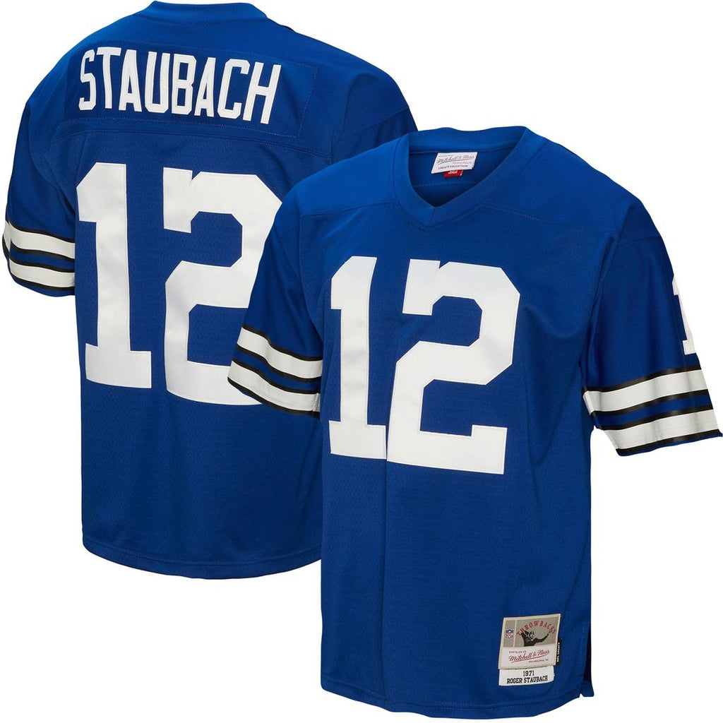 Roger Staubach Dallas Cowboys Legacy Replica Jersey - Royal Blue