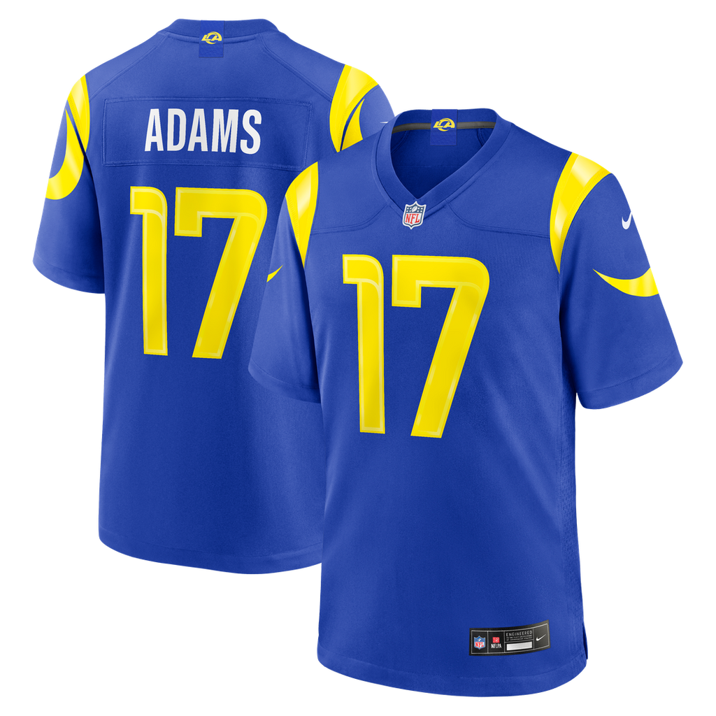 Davante Adams Los Angeles Rams Game Jersey - Royal Blue