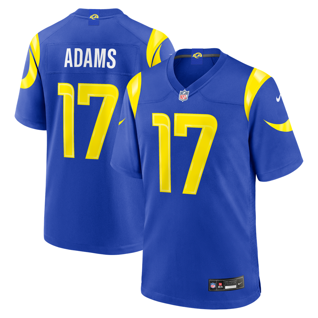 Davante Adams Los Angeles Rams Game Jersey - Royal Blue