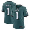 Jalen Hurts Philadelphia Eagles Game Jersey - Midnight Green