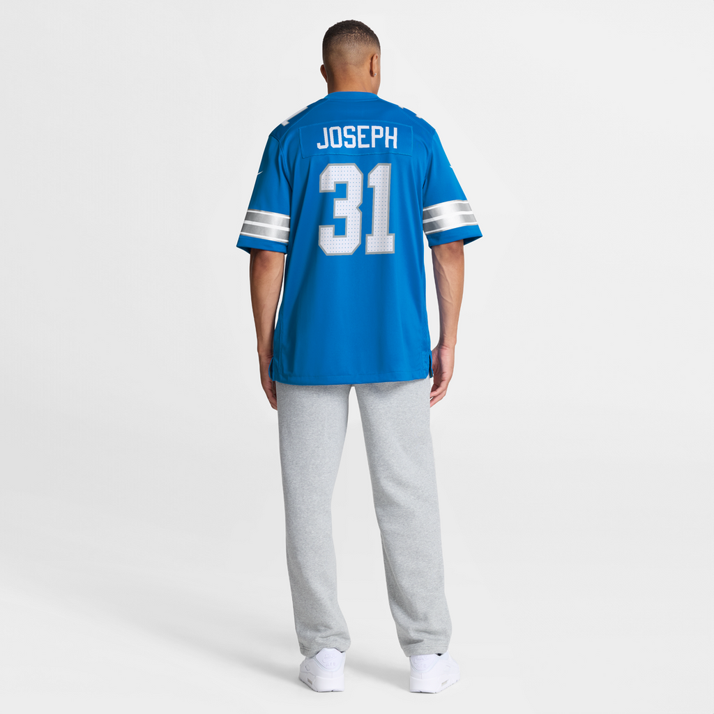Kerby Joseph Detroit Lions Game Jersey - Blue