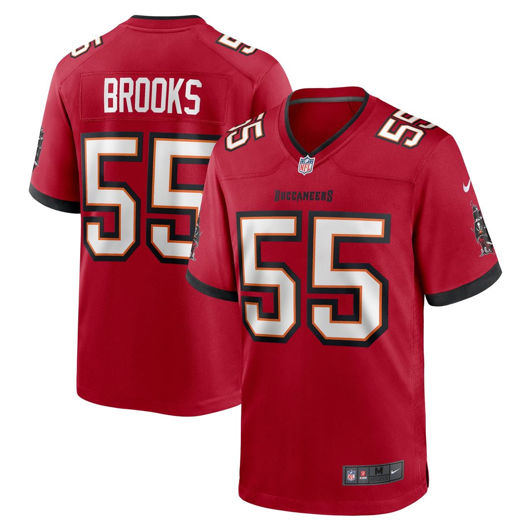 Derrick Brooks Tampa Bay Buccaneers Game Jersey - Red