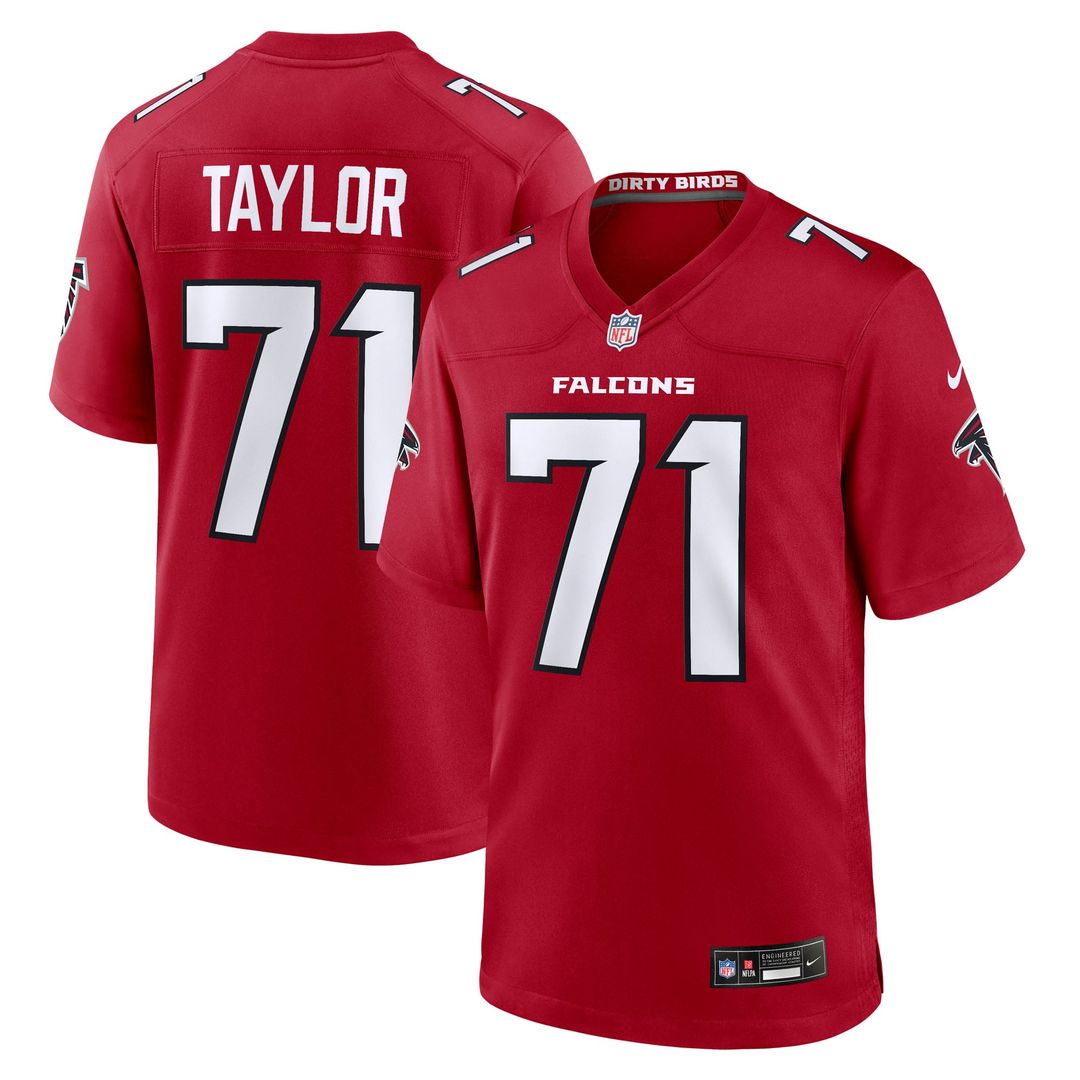 Jawaan Taylor Atlanta Falcons Game Jersey - Red