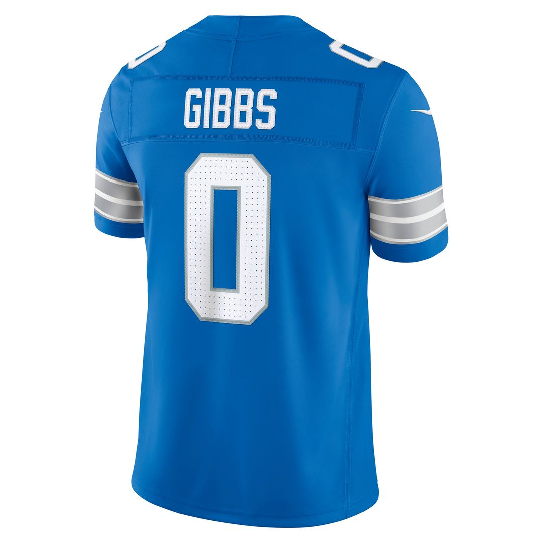 Jahmyr Gibbs Detroit Lions Vapor F.U.S.E. Stitched Limited Jersey - White