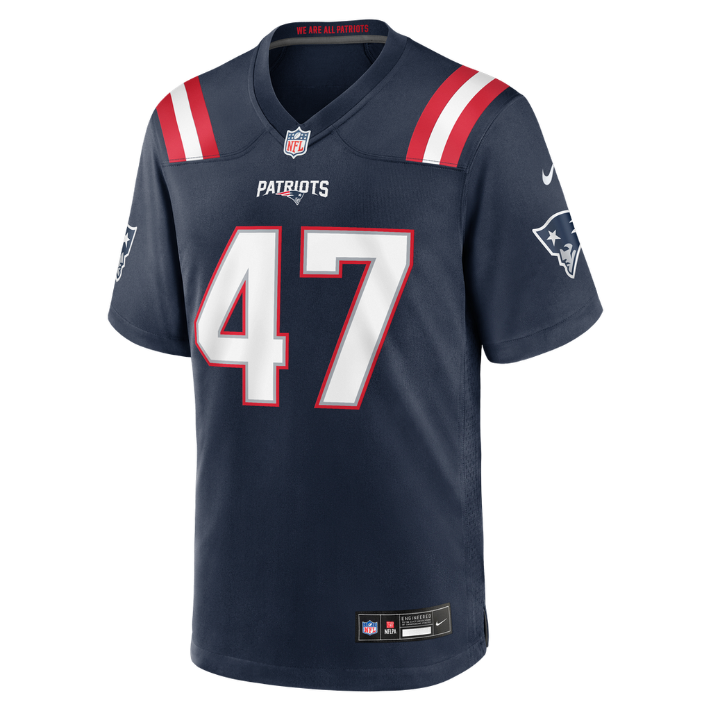 Julian Ashby New England Patriots Game Jersey - Navy