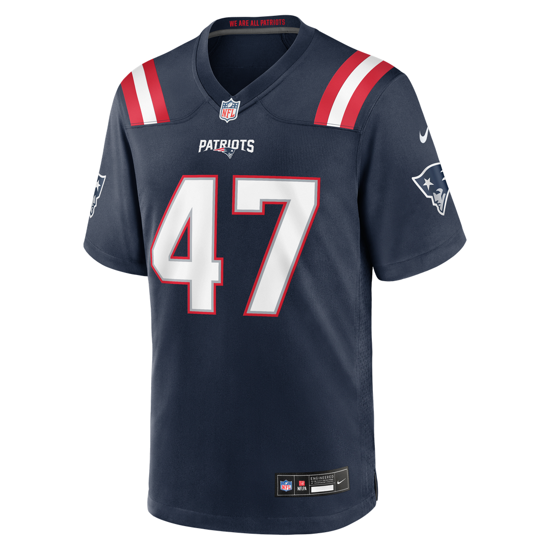 Julian Ashby New England Patriots Game Jersey - Navy