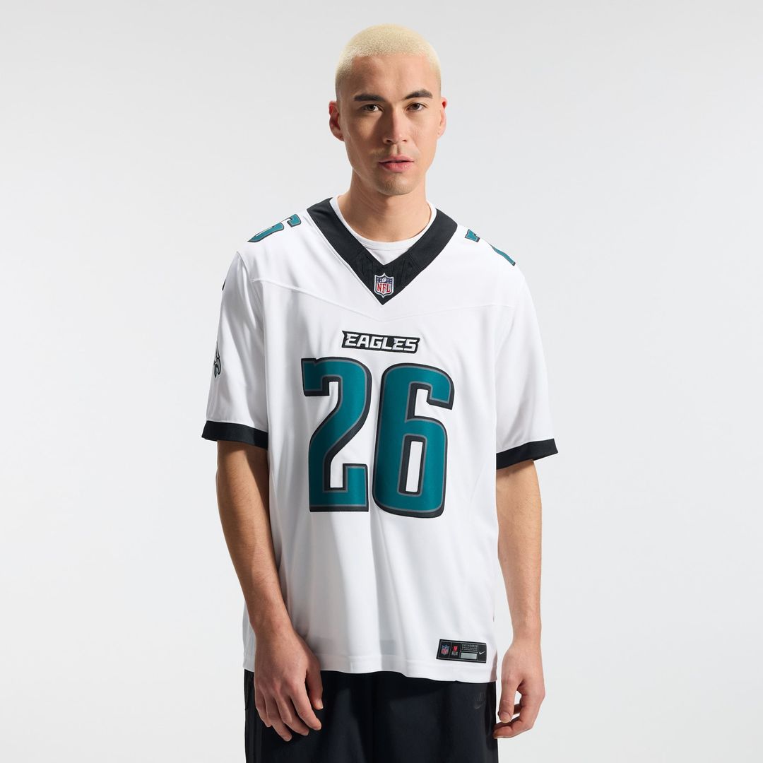 Saquon Barkley Philadelphia Eagles Vapor F.U.S.E. Stitched Limited Jersey - White