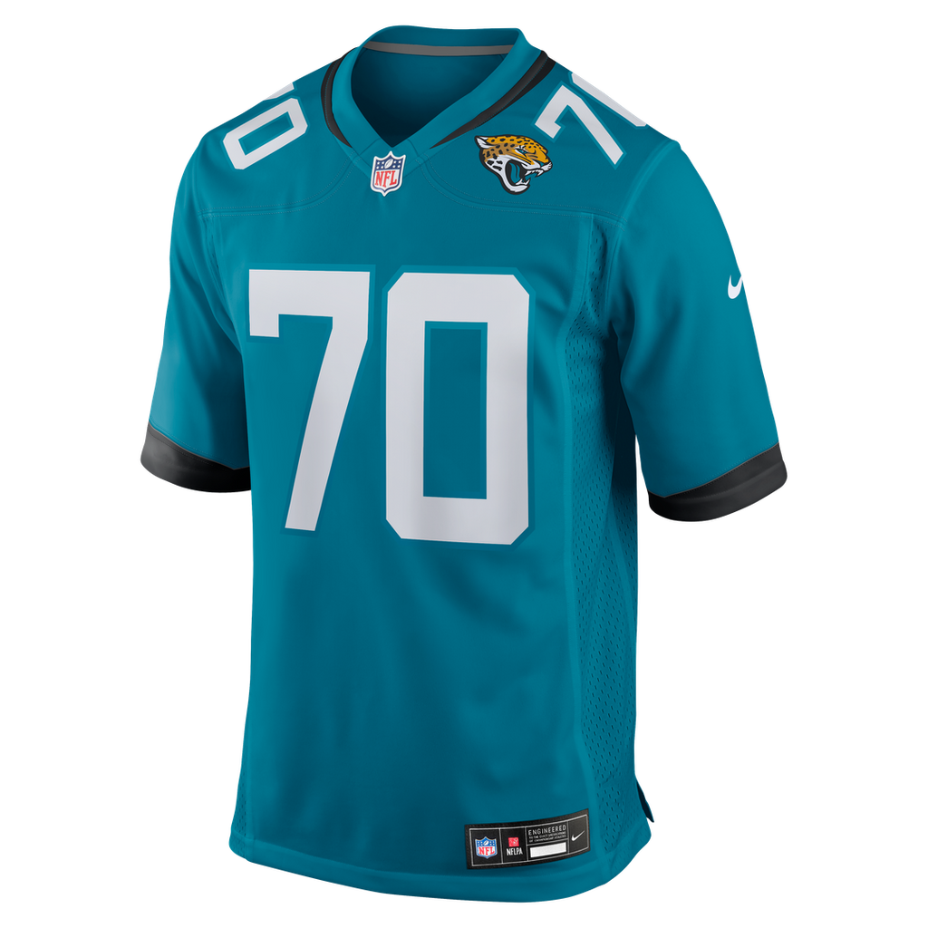 Cole Van Lanen Jacksonville Jaguars Game Jersey - Teal