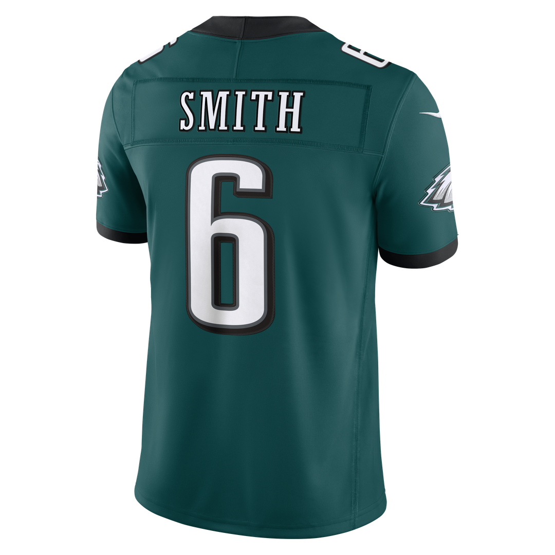 DeVonta Smith Philadelphia Eagles Vapor F.U.S.E. Stitched Limited Jersey - Midnight Green
