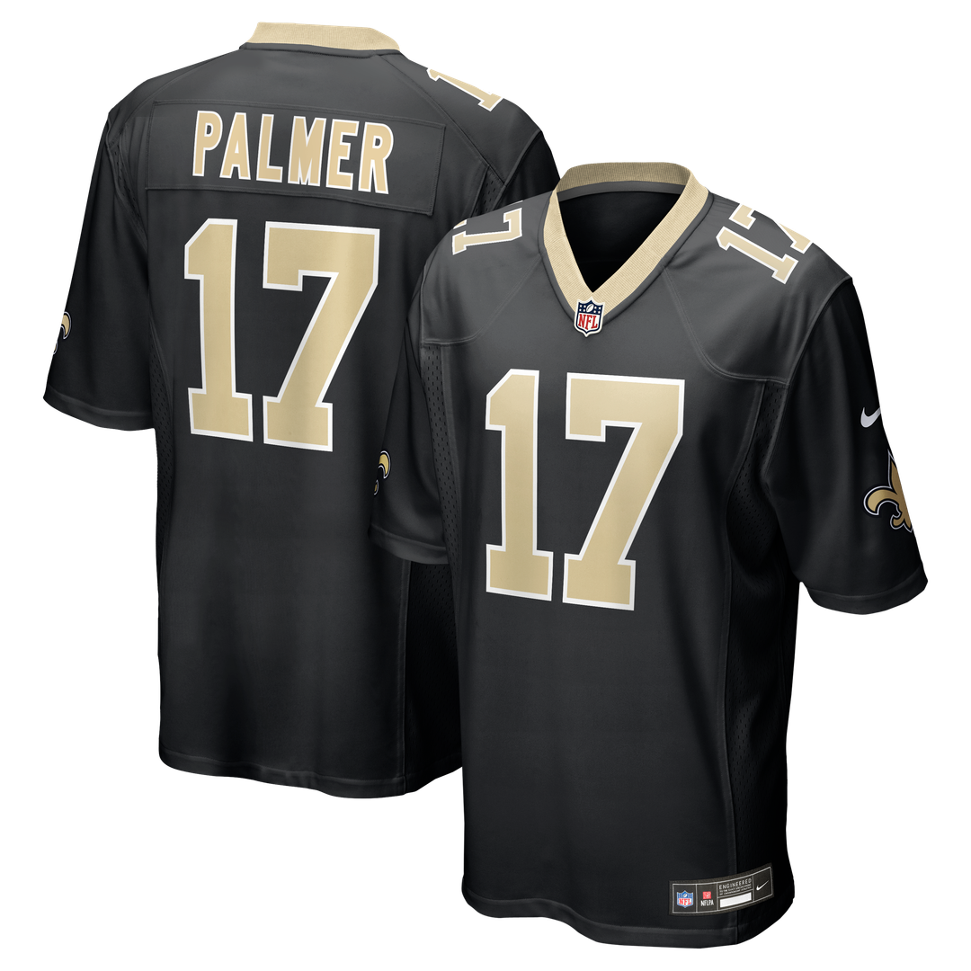 Trey Palmer New Orleans Saints Game Jersey - Black