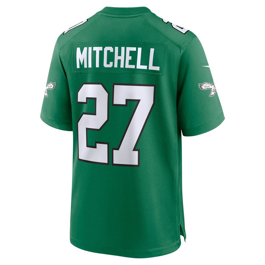 Quinyon Mitchell Philadelphia Eagles Game Jersey - Midnight Green
