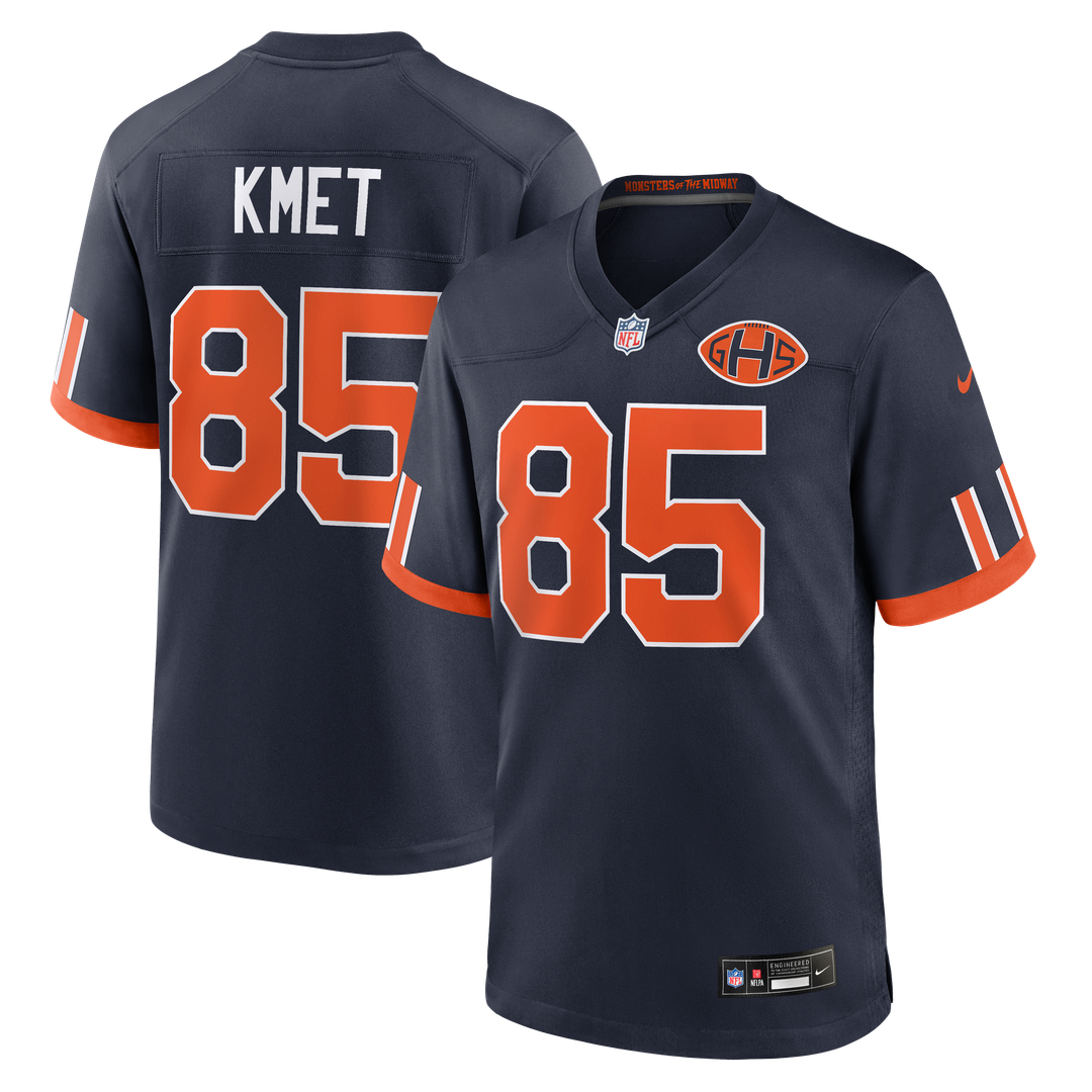 Cole Kmet Chicago Bears 2026 Rivalries Collection Game Jersey - Navy