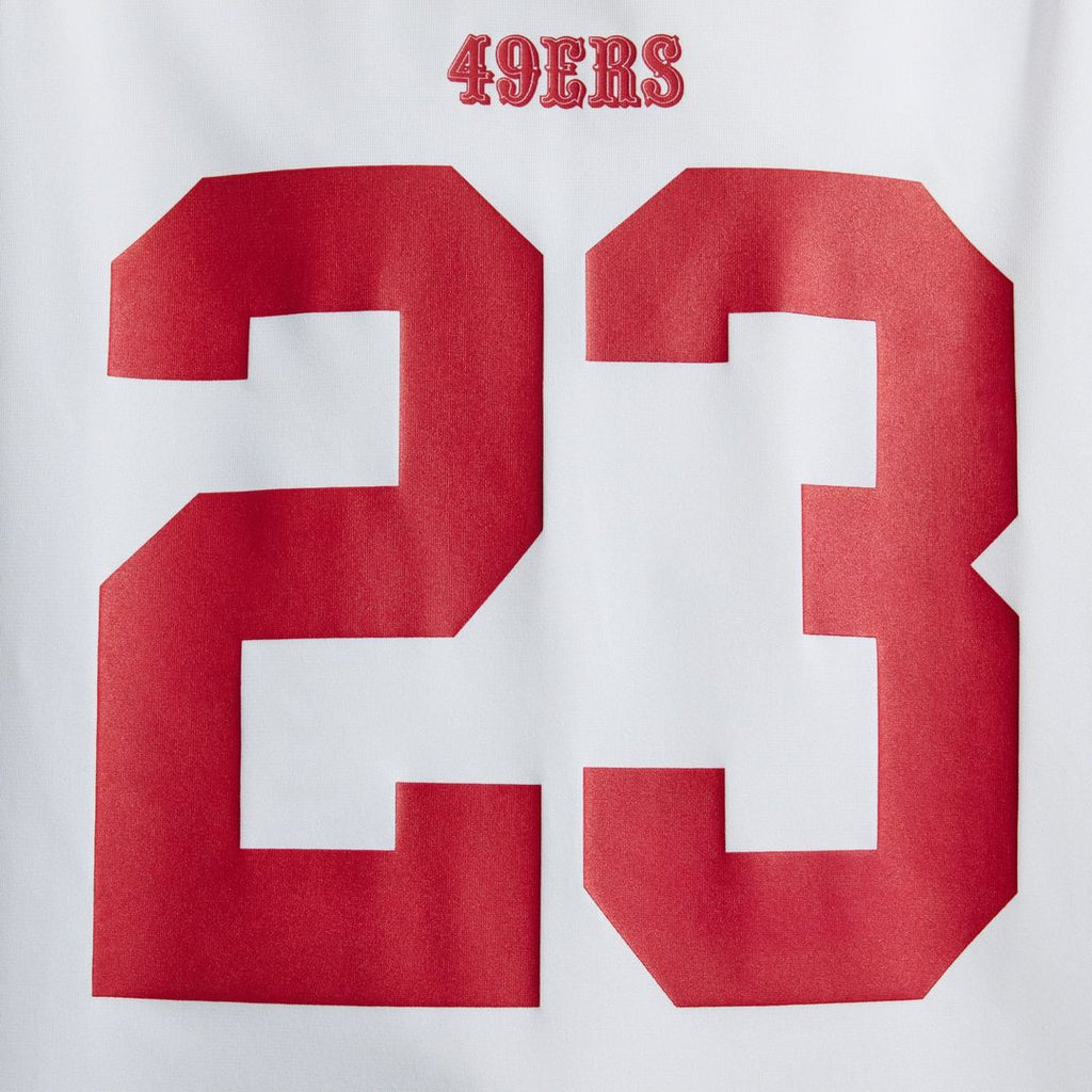 Christian McCaffrey San Francisco 49ers Game Jersey - White