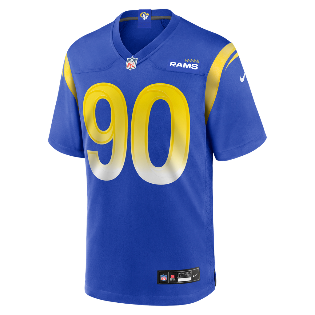Tyler Davis Los Angeles Rams Game Jersey - Royal Blue
