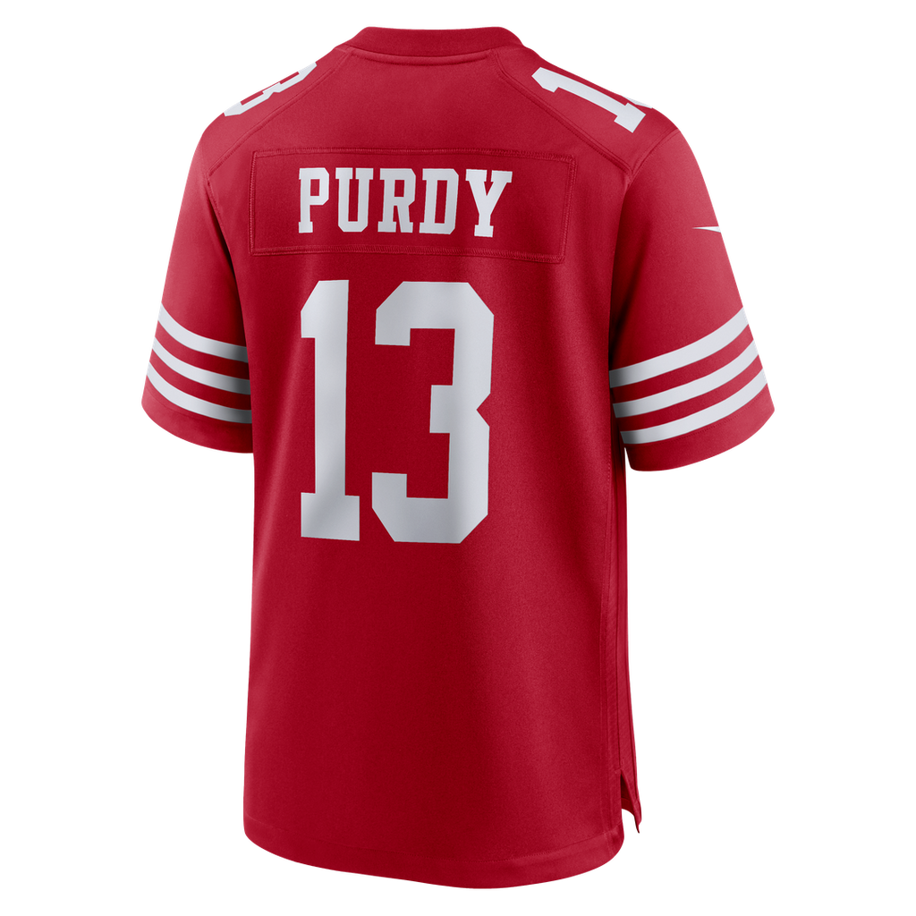 Brock Purdy San Francisco 49ers 80th Anniversary Game Jersey - Scarlet