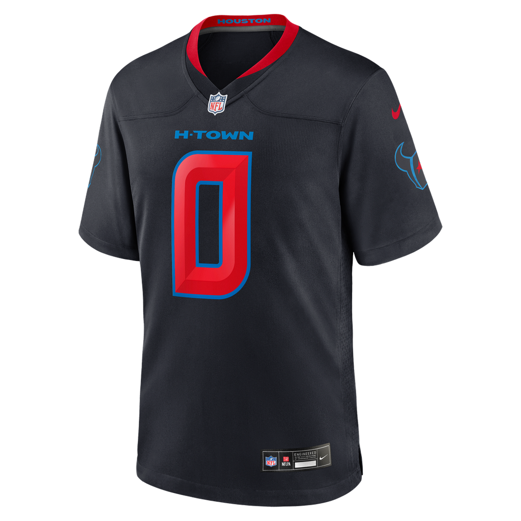 Azeez Al-Shaair Houston Texans Alternate Game Jersey - Navy