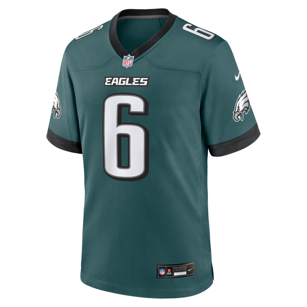 DeVonta Smith Philadelphia Eagles Game Jersey - White
