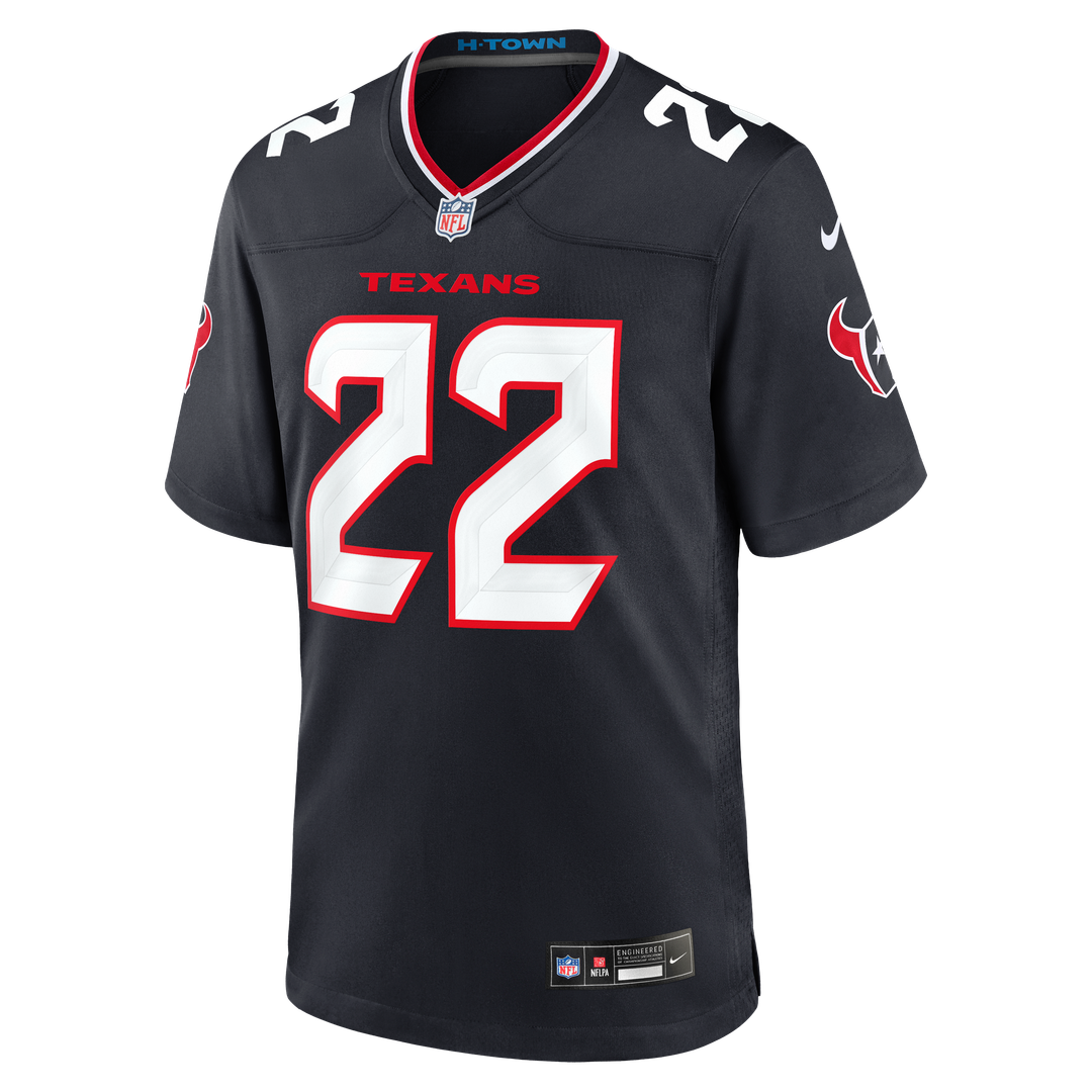Jaylin Smith Houston Texans Game Jersey - Navy
