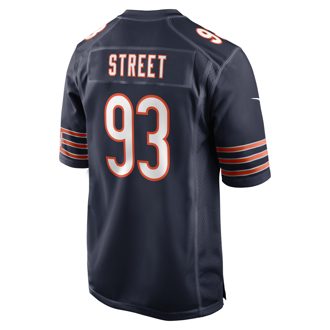 Kentavius Street Chicago Bears Game Jersey - Navy