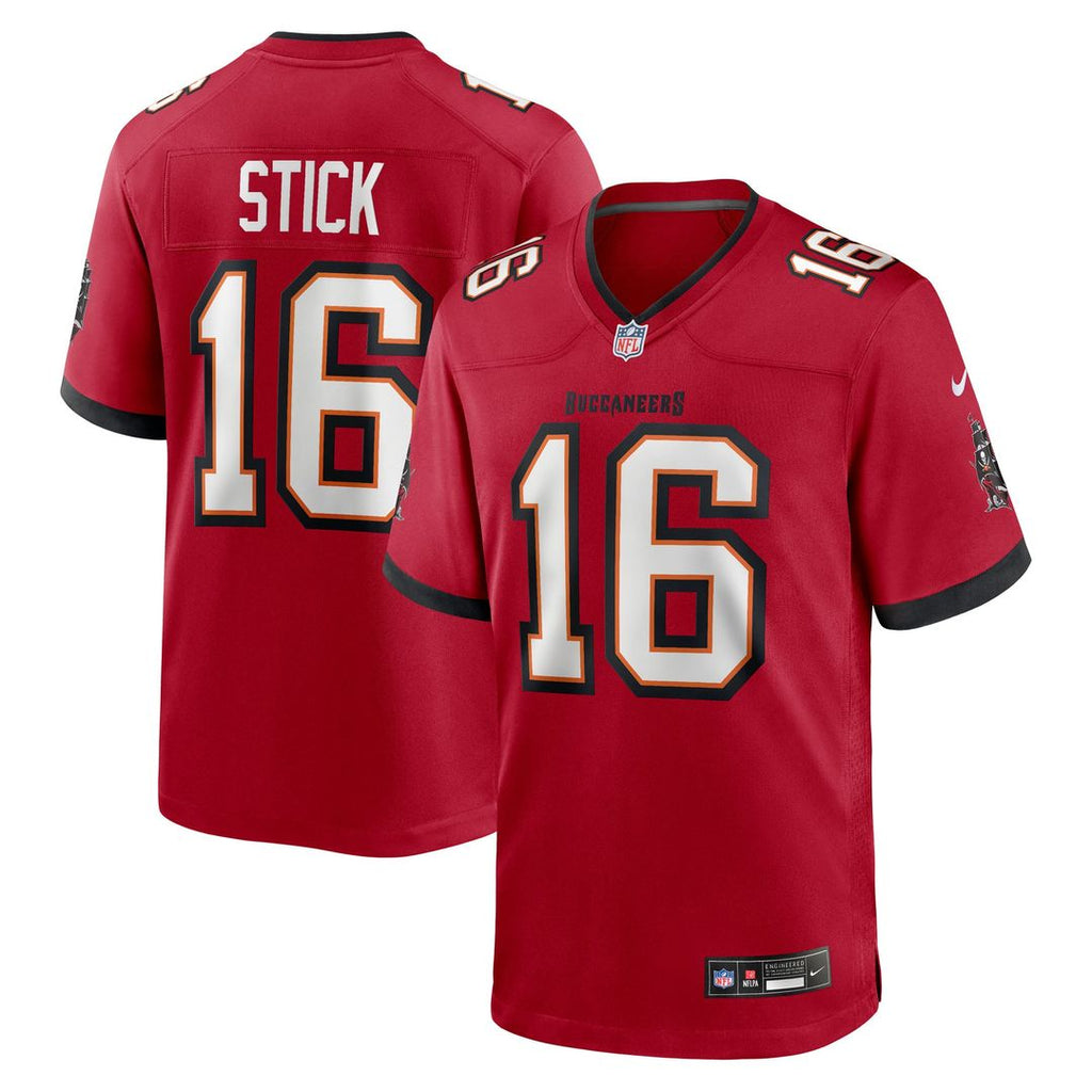 Easton Stick Tampa Bay Buccaneers Game Jersey - Red