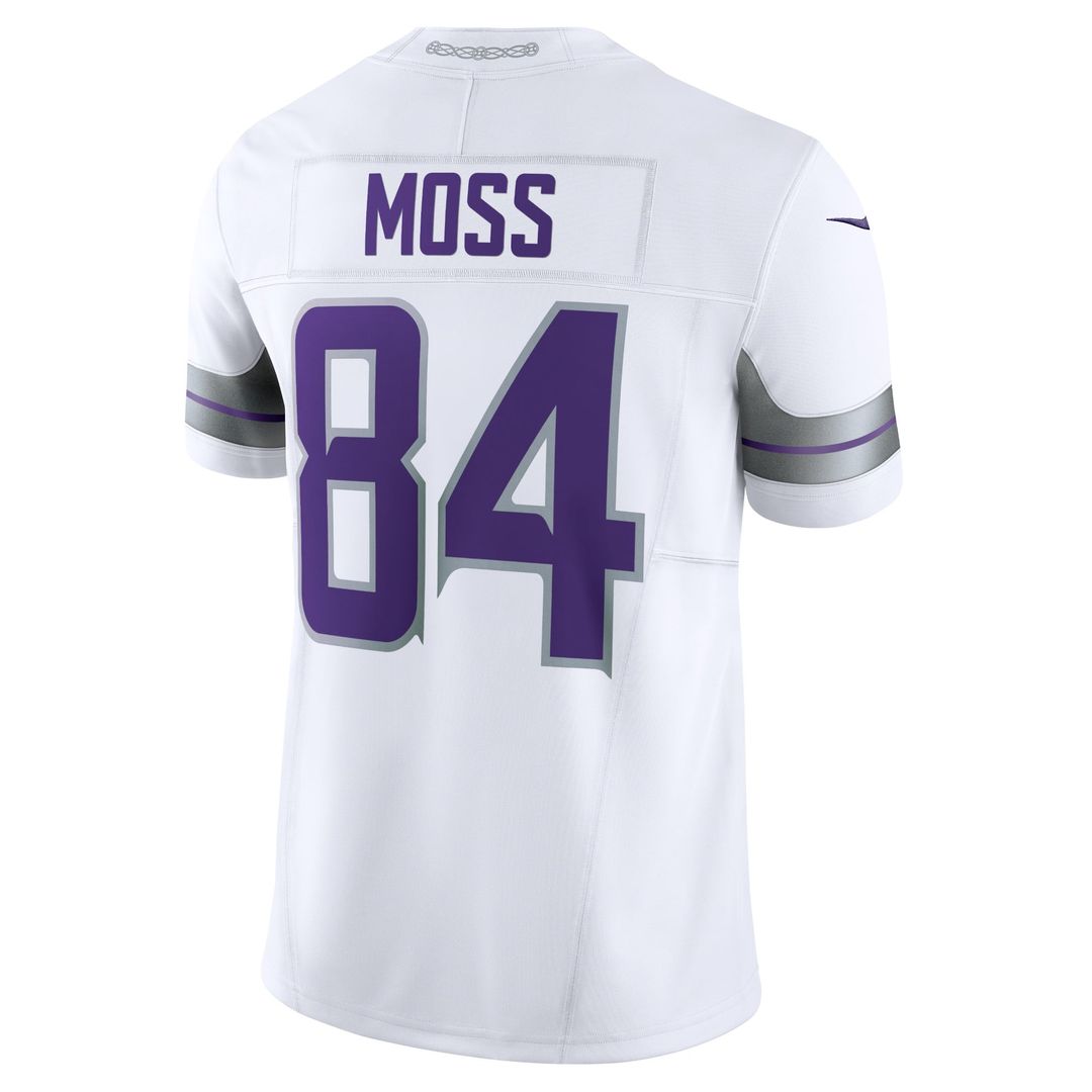 Randy Moss Minnesota Vikings Alternate Vapor F.U.S.E. Limited Jersey - White