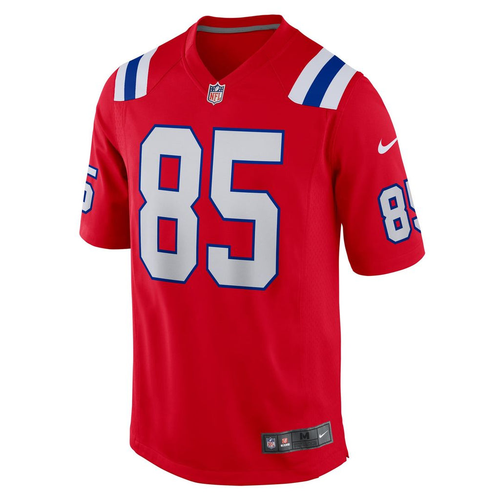 Hunter Henry New England Patriots Game Alternate Jersey - Red