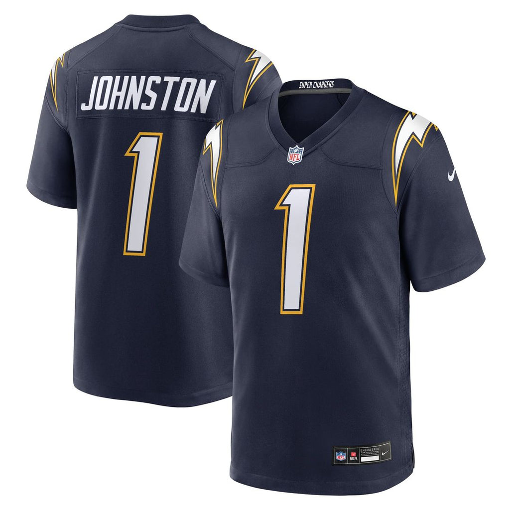 Quentin Johnston Los Angeles Chargers Alternate Super Chargers Game Jersey - Navy