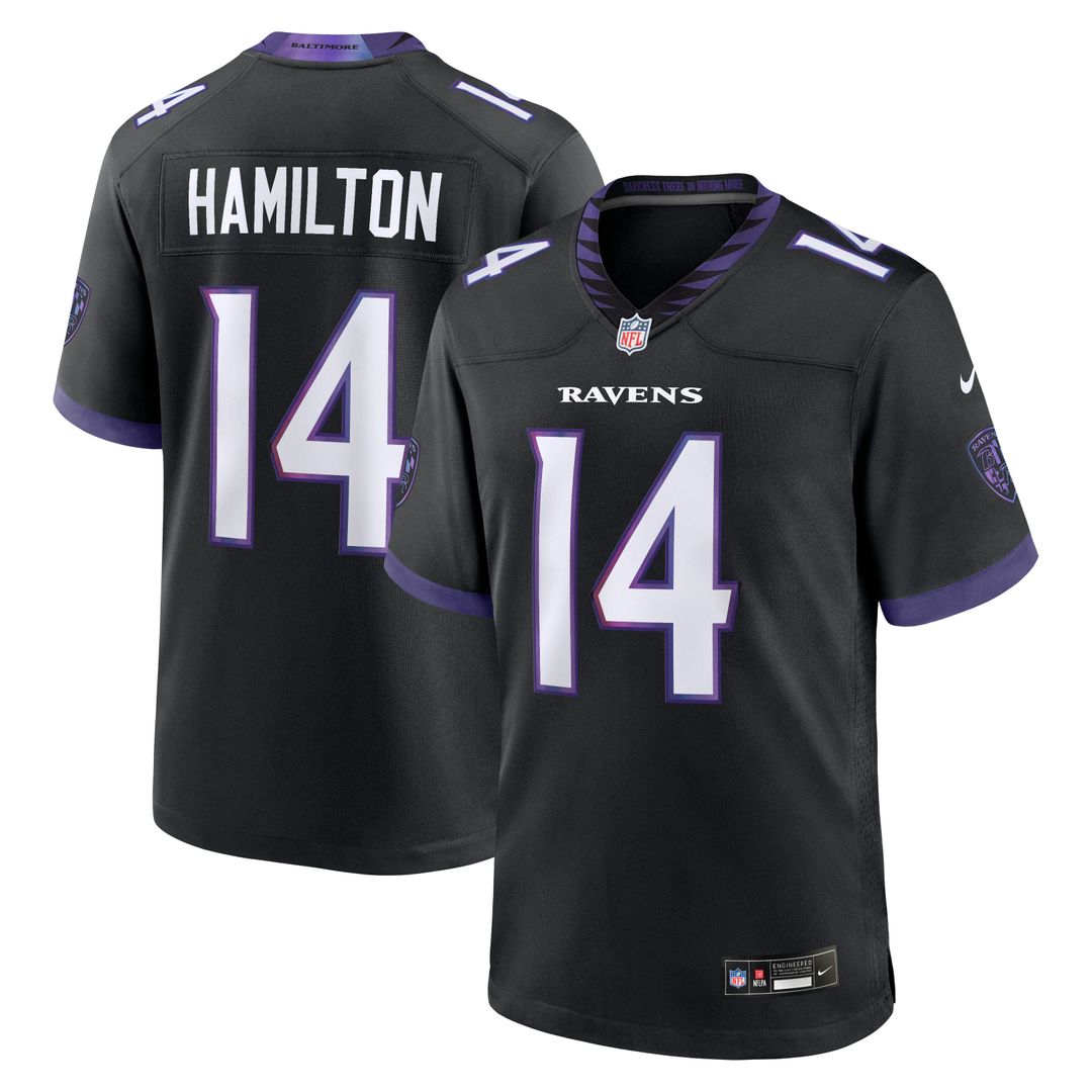 Kyle Hamilton Baltimore Ravens Alternate Game Jersey - Purple